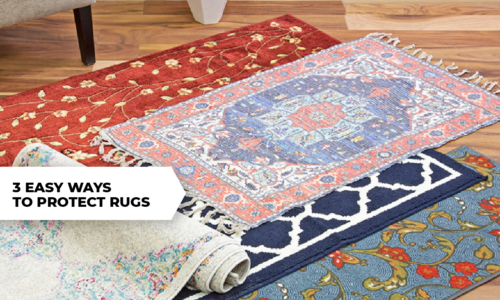 3 Easy Ways to Protect Rugs