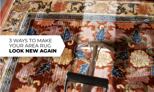 3 Ways to Make Your Area Rug Look New Again