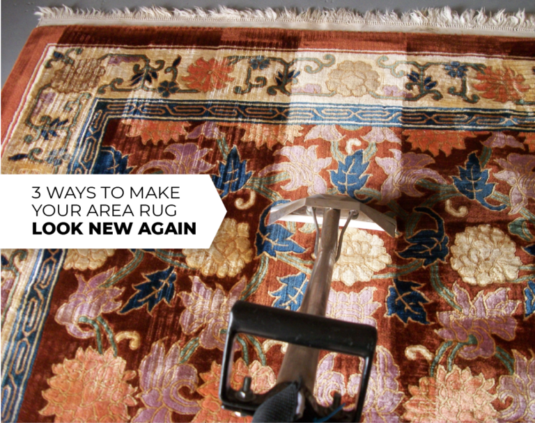 Read more about the article 3 Ways to Make Your Area Rug Look New Again