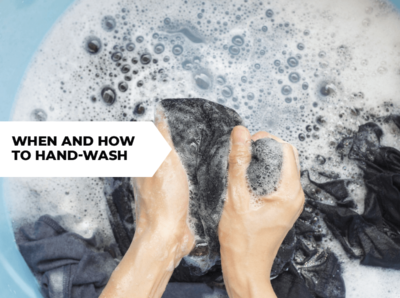 When and How to Hand-Wash