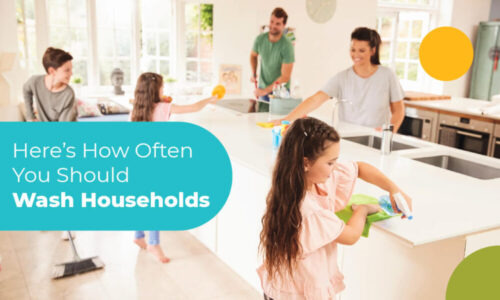 Here’s How Often You Should Wash Households