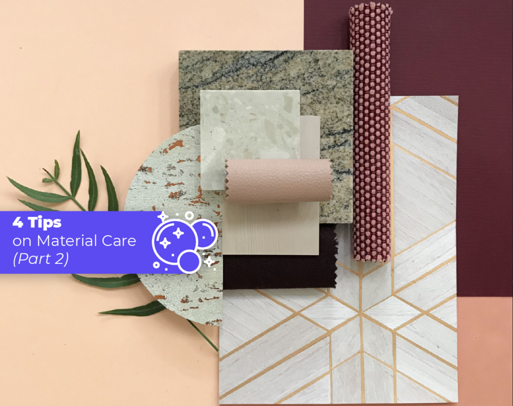 4 tips material care
