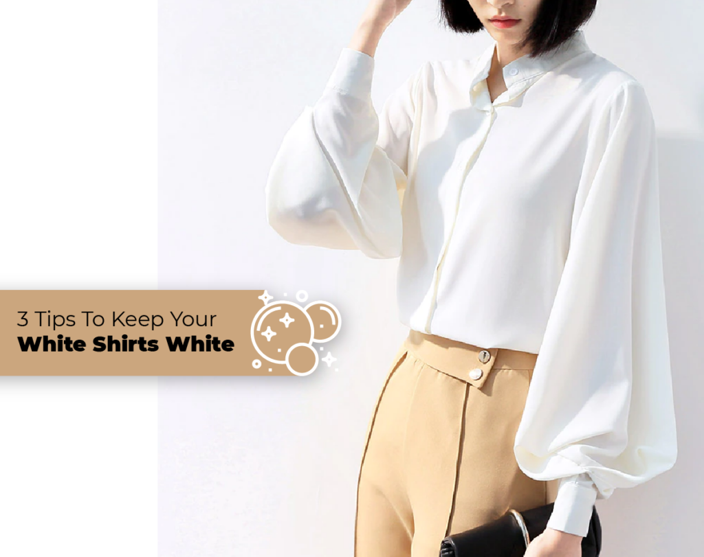 white shirts cleaning