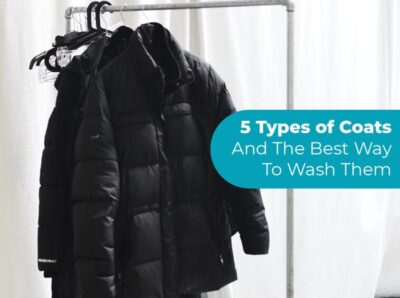 5 Types of Coats And The Best Way To Wash Them