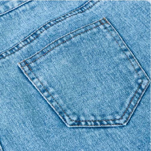 Pants Hem with Original Line